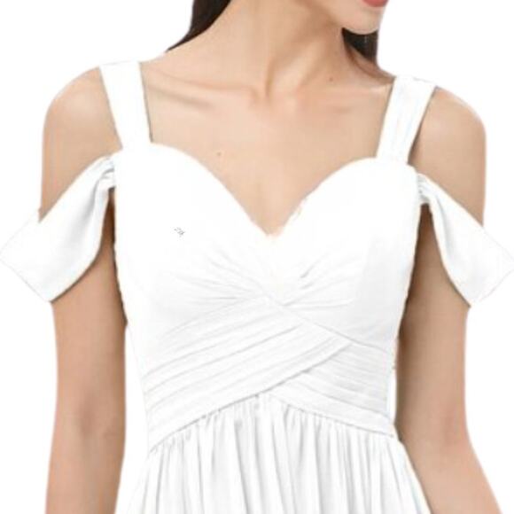 Lulu's Ocean of Elegance Maxi Dress in Ivory NWT Size XXS - Picture 3 of 4